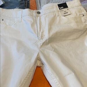 Lee White Jeans